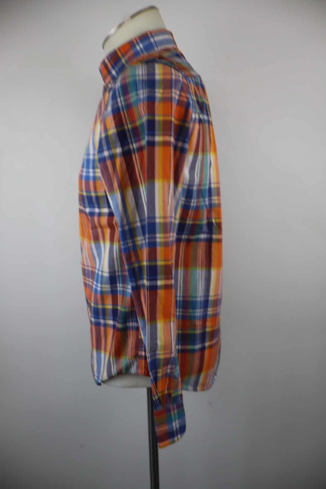 RALPH LAUREN CAMICIA RAGAZZO L 14/16 ANNI BOY CASUAL VINTAGE SHIRT COTONE