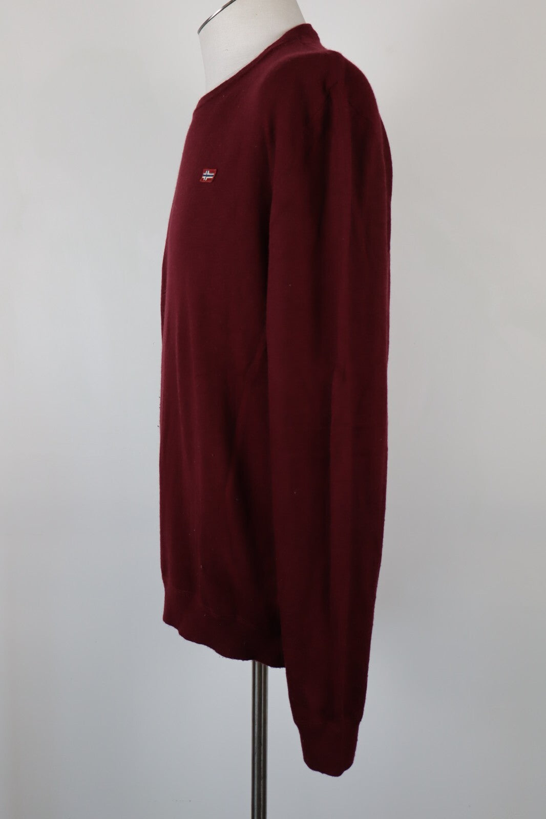 NAPAPIJRI MAGLIONE VINTAGE COTONE LANA UOMO Tg. 2XL MAN SWEATER CASUAL VINTAGE