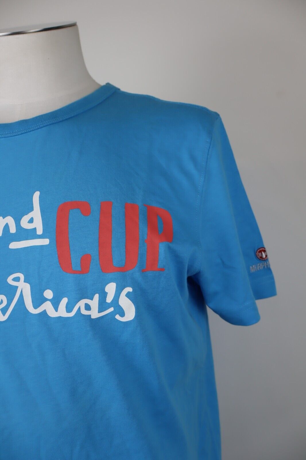 MURPHY & NYE AMERICAN CUP MAGLIA UOMO TG. L MAN T-SHIRT VINTAGE CASUAL COTONE
