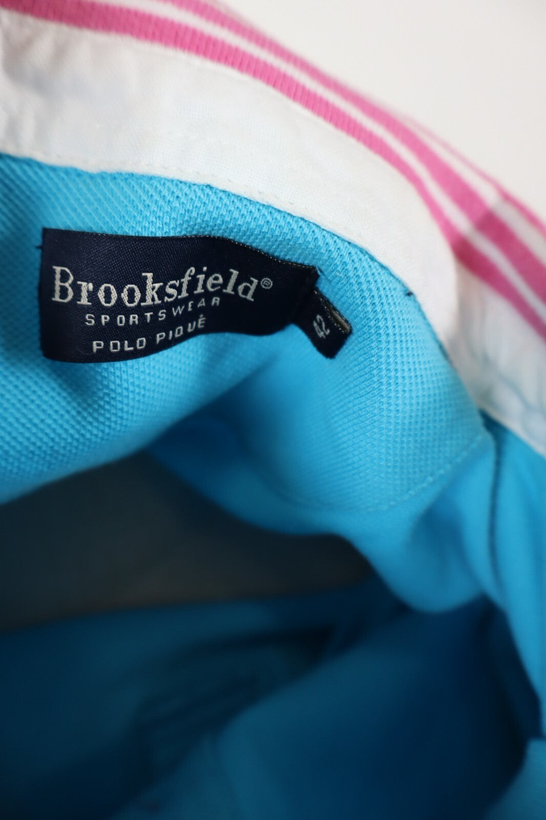 BROOKSFIELD MAGLIA POLO DONNA COTONE TG. 42 WOMAN SHIRT CASUAL VINTAGE COTTON