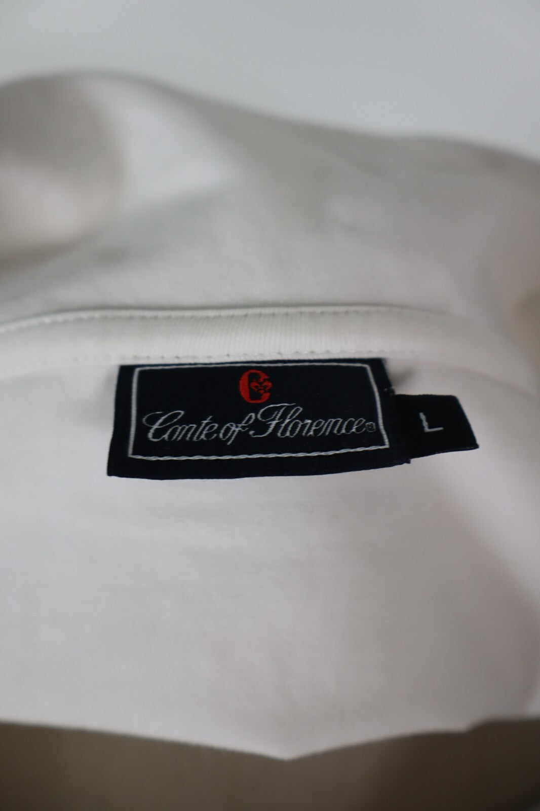 CONTE OF FLORENCE POLO MAGLIA DONNA TG L WOMAN CASUAL VINTAGE T-SHIRT COTONE