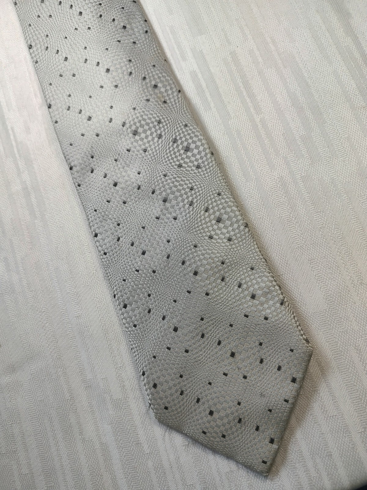 VITALINO PANCALDI 100% SILK TIE SETA CRAVATTA NECKTIE MADE IN ITALY CLASSIC