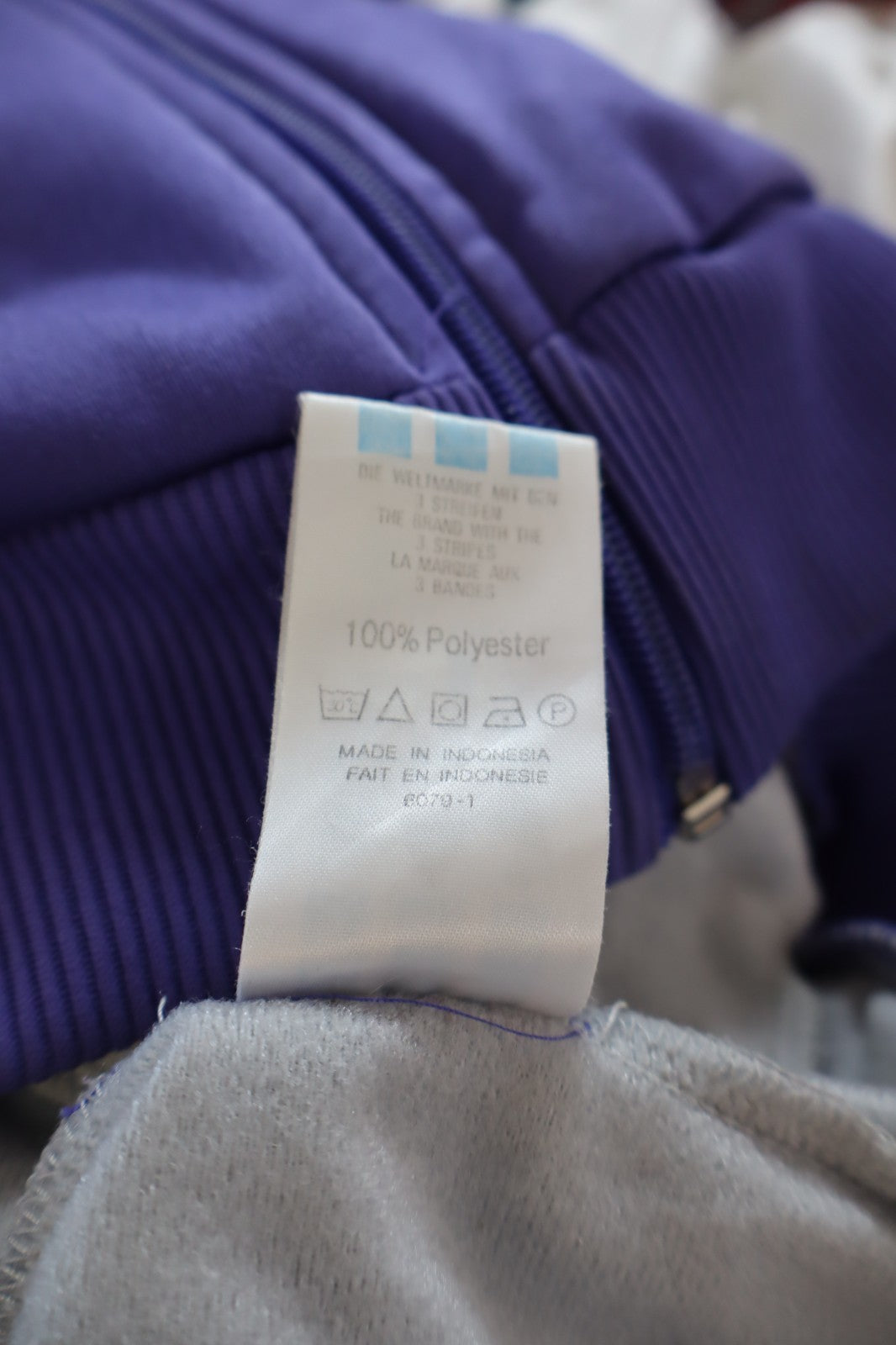 ADIDAS '80S GIACCA SPORTIVA UOMO Tg D7 MAN VINTAGE CASUAL SPORT JACKET CON ZIP