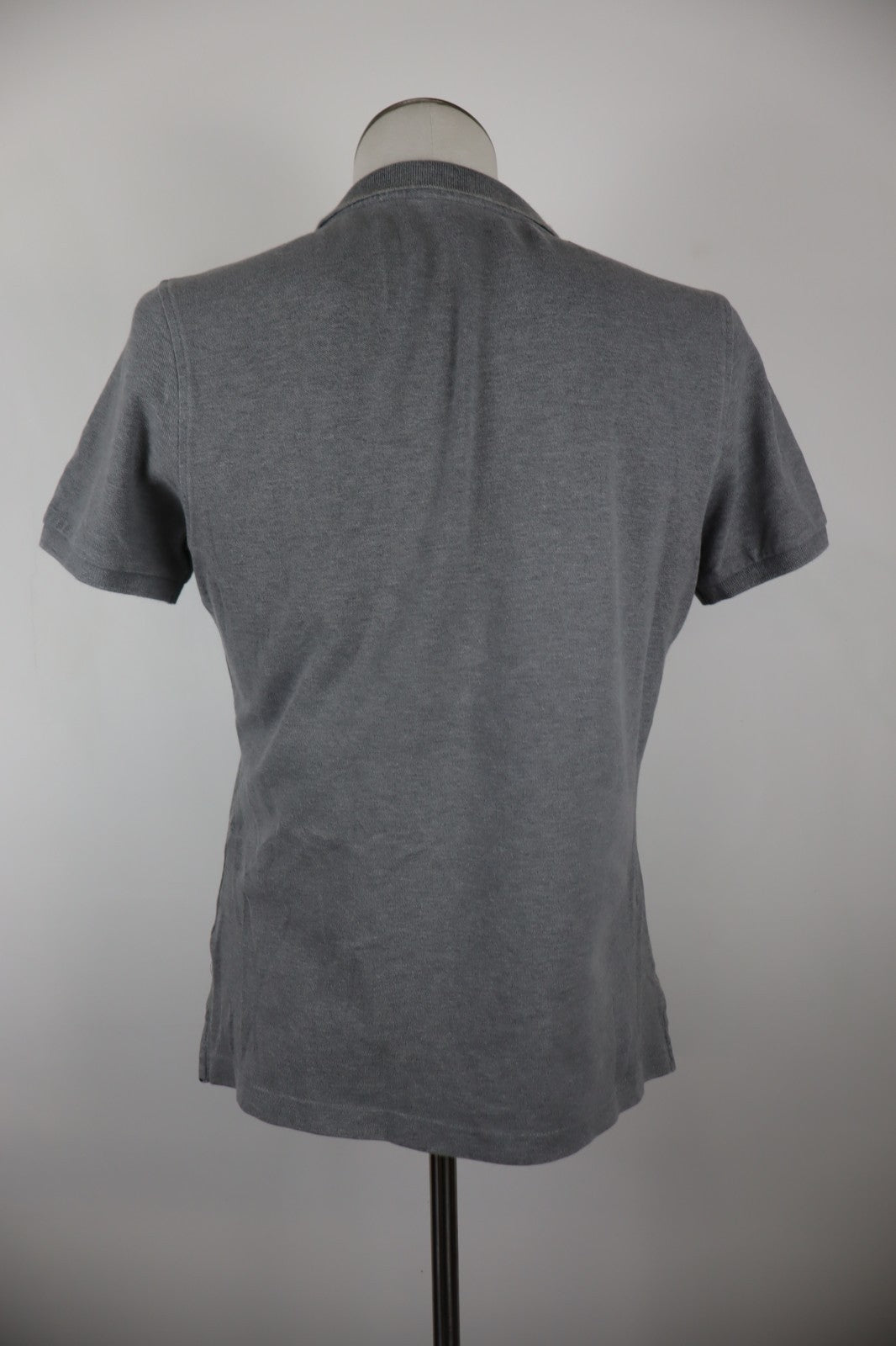 FAY  POLO MAGLIA UOMO COTONE TG L MAN COTTON T- SHIRT CASUAL VINTAGE GRIGIO LOGO