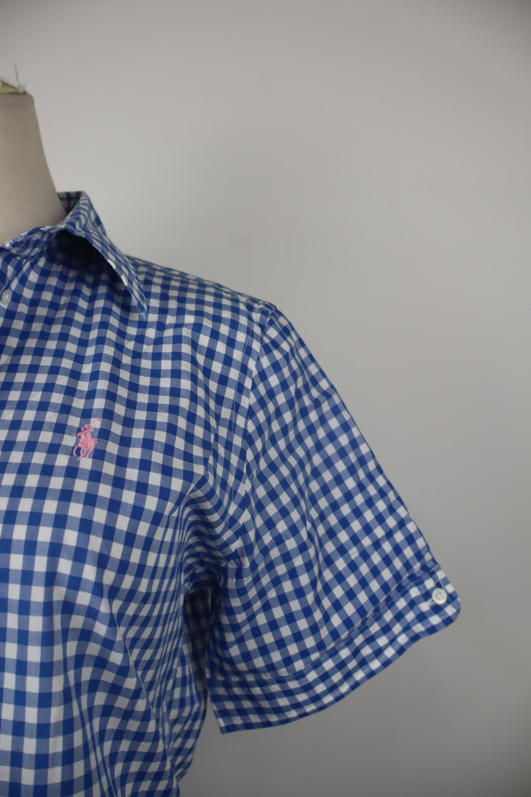 RALPH LAUREN CAMICIA DONNA TG 14 WOMAN SHIRT CASUAL VINTAGE COTONE COTTON LOGO