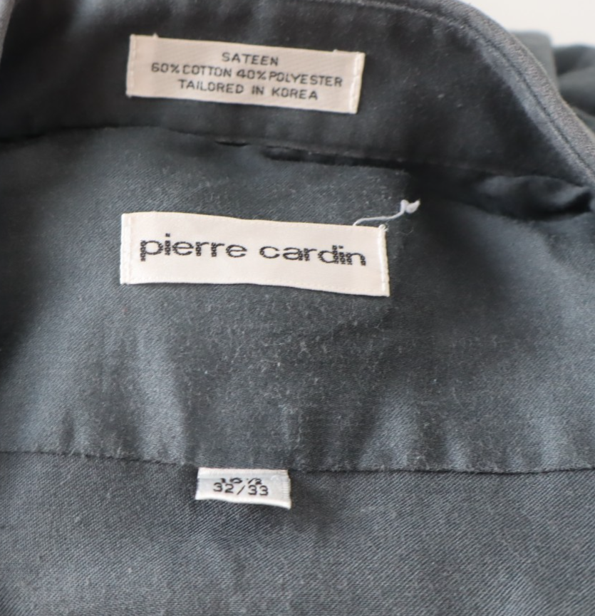 PIERRE CARDIN CAMICIA UOMO 16 1/2 32 33 MAN CASUAL VINTAGE SHIRT COTONE COTTON