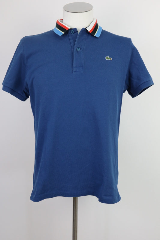 LACOSTE MAGLIA POLO UOMO TG. 5 MAN T-SHIRT CASUAL VINTAGE COTONE COTTON