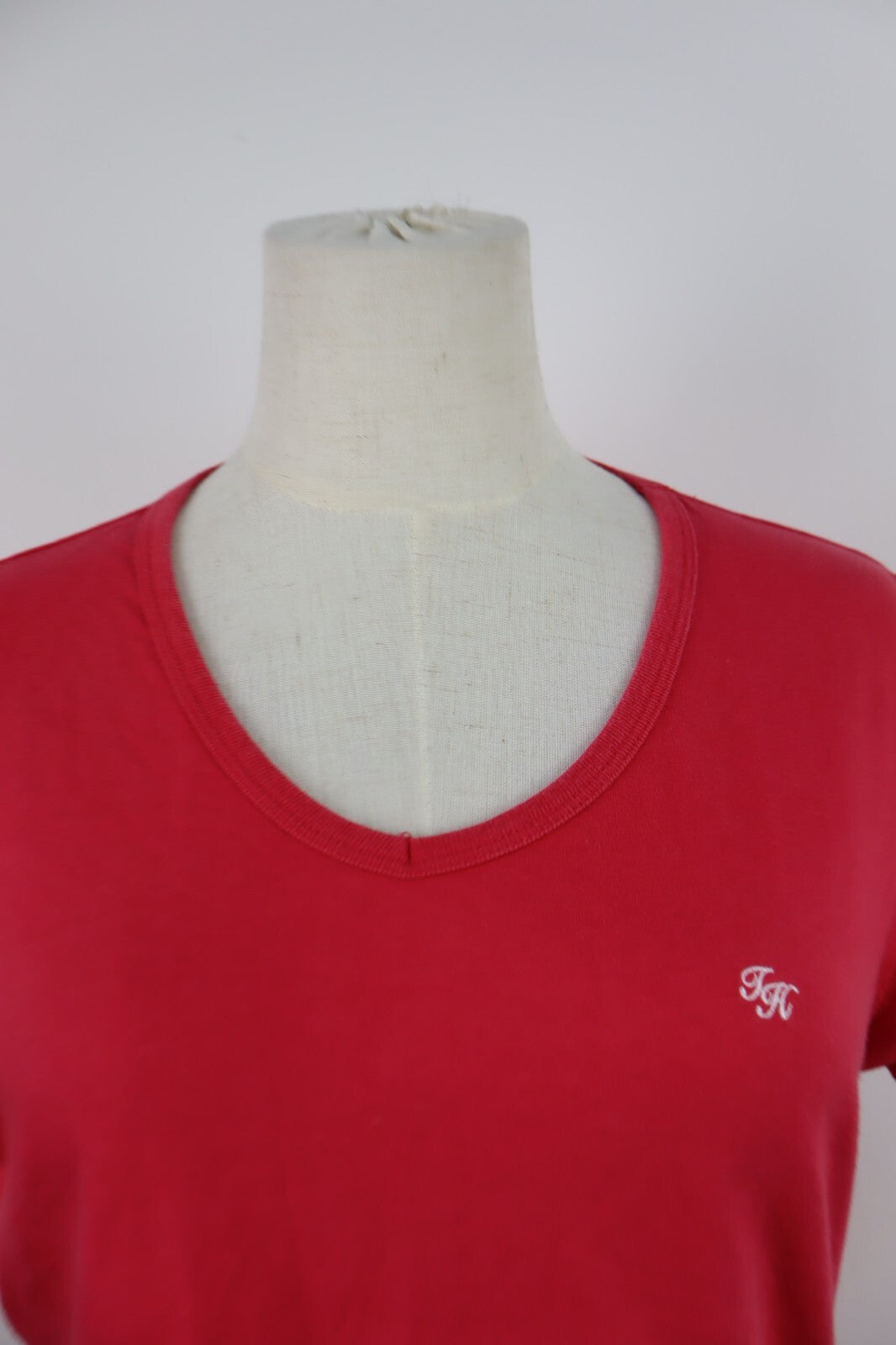 TOMMY HILFIGER MAGLIA DONNA TG. XL WOMAN CASUAL VINTAGE TOP T-SHIRT COTONE