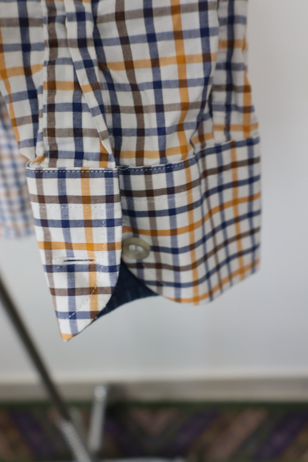 HARMONT & BLAINE CAMICIA UOMO TG. M MAN CASUAL VINTAGE SHIRT COTONE COTTON LOGO
