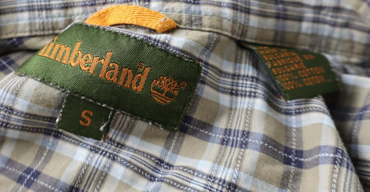 TIMBERLAND CAMICIA UOMO TG S MAN SHIRT CASUAL VINTAGE COTONE COTTON