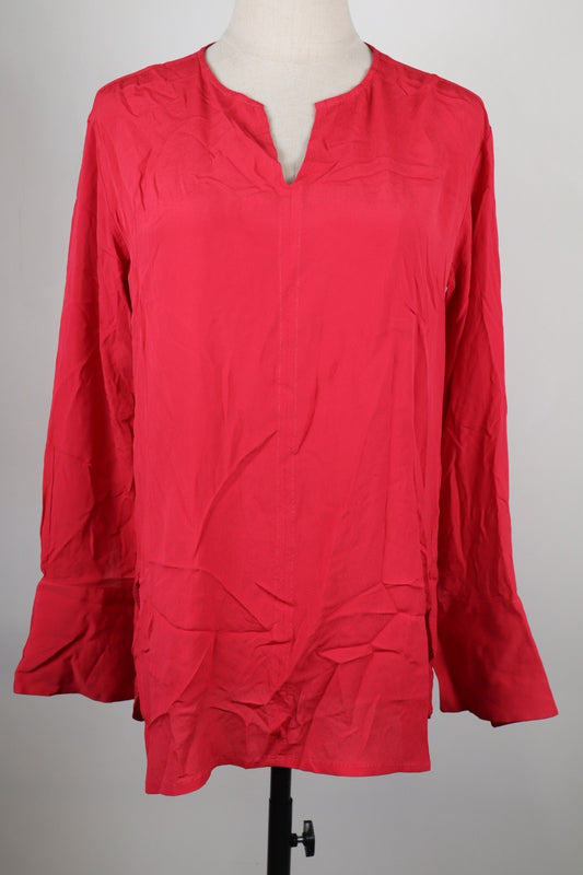 DONDUP MAGLIA DONNA MISTO SETA TG. 42 WOMAN CASUAL VINTAGE SHIRT