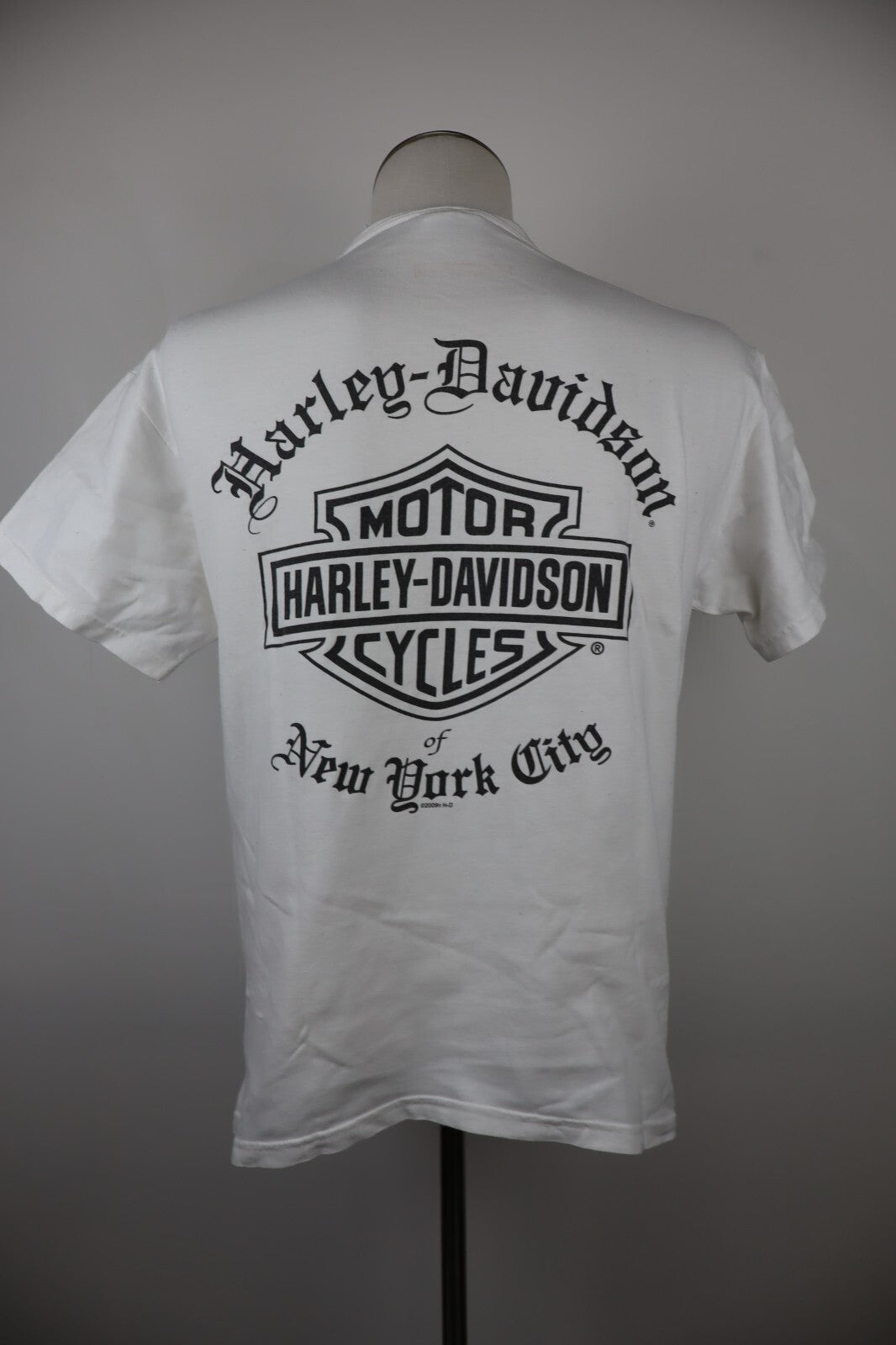 HARLEY DAVIDSON HANES BEEFY-T MAGLIA UOMO COTONE TG M MAN T-SHIRT VINTAGE CASUAL