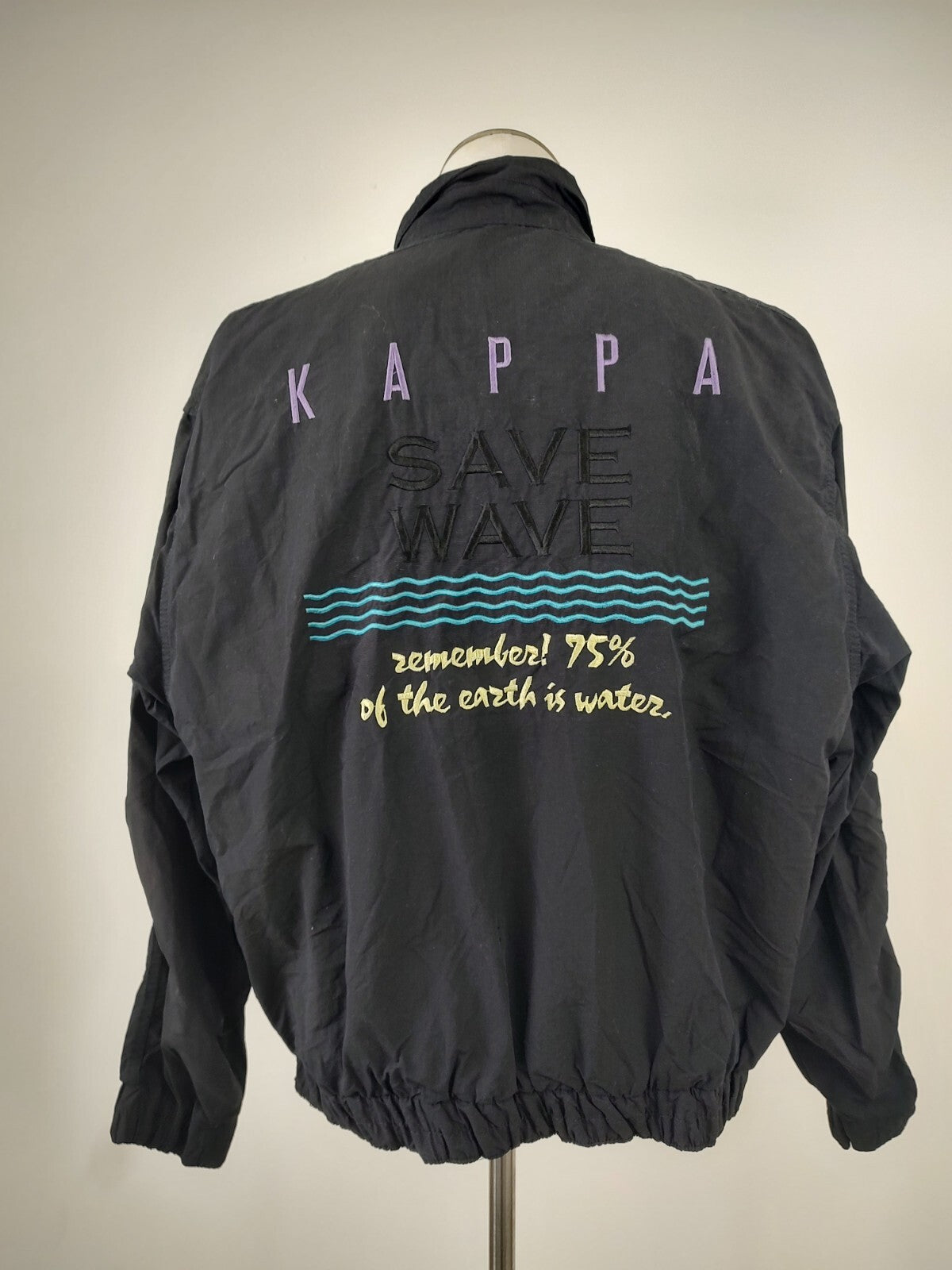 KAPPA GIUBBINO IMPERMEABILE UOMO Tg S MAN CASUAL VINTAGE JACKET