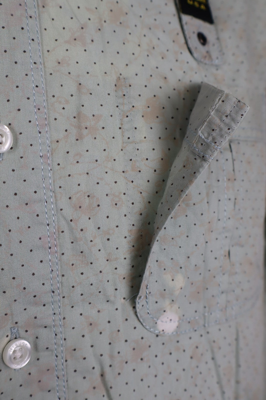 BLAUER CAMICIA UOMO TG. L MAN CASUAL VINTAGE SHIRT COTONE COTTON