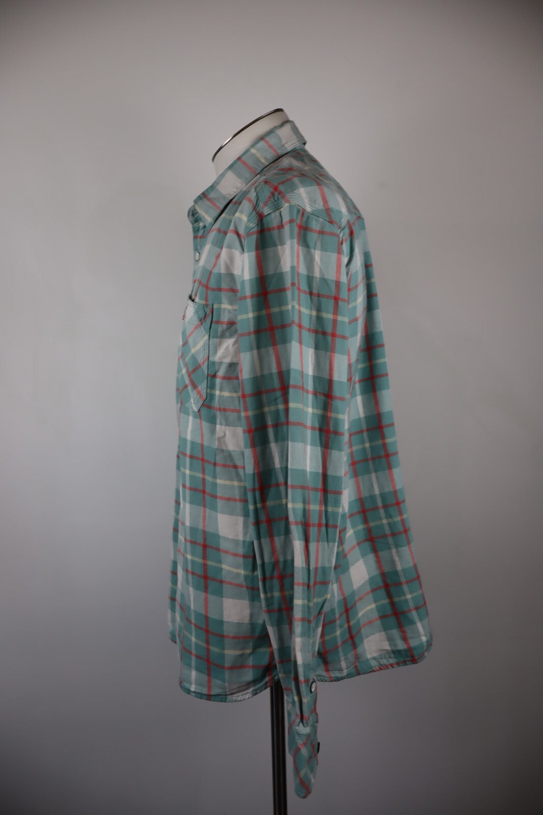 LEVI'S STRAUSS & CO CAMICIA UOMO TG.L MAN CASUAL COTTON COTONE VINTAGE SHIRT