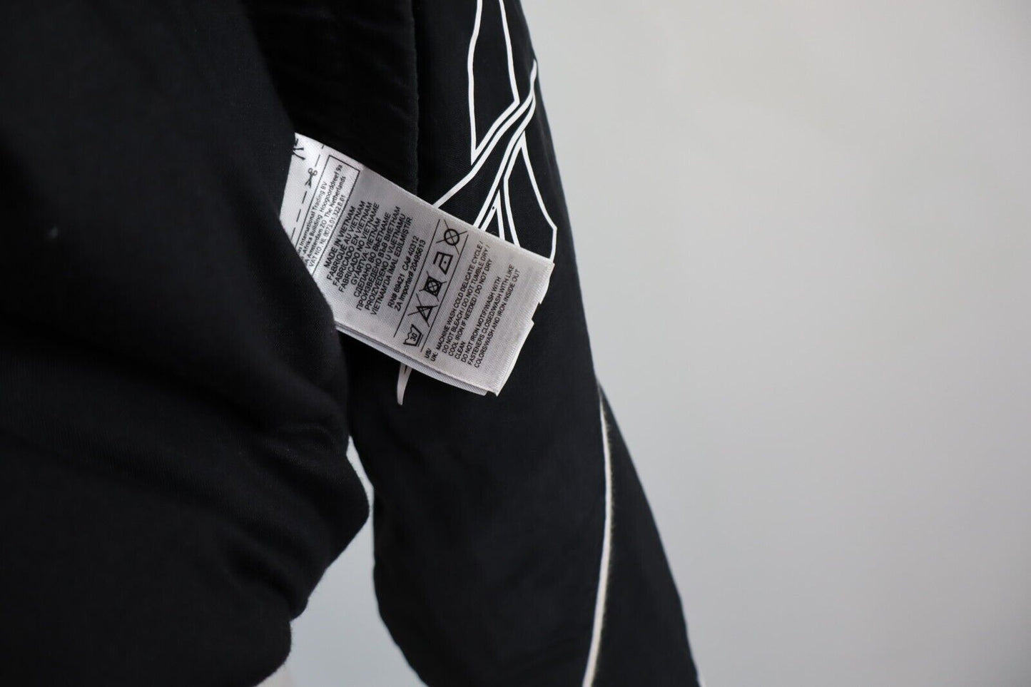 REEBOK GIACCA SPORTIVA UOMO Tg. L MAN CASUAL SPORT JACKET VINTAGE