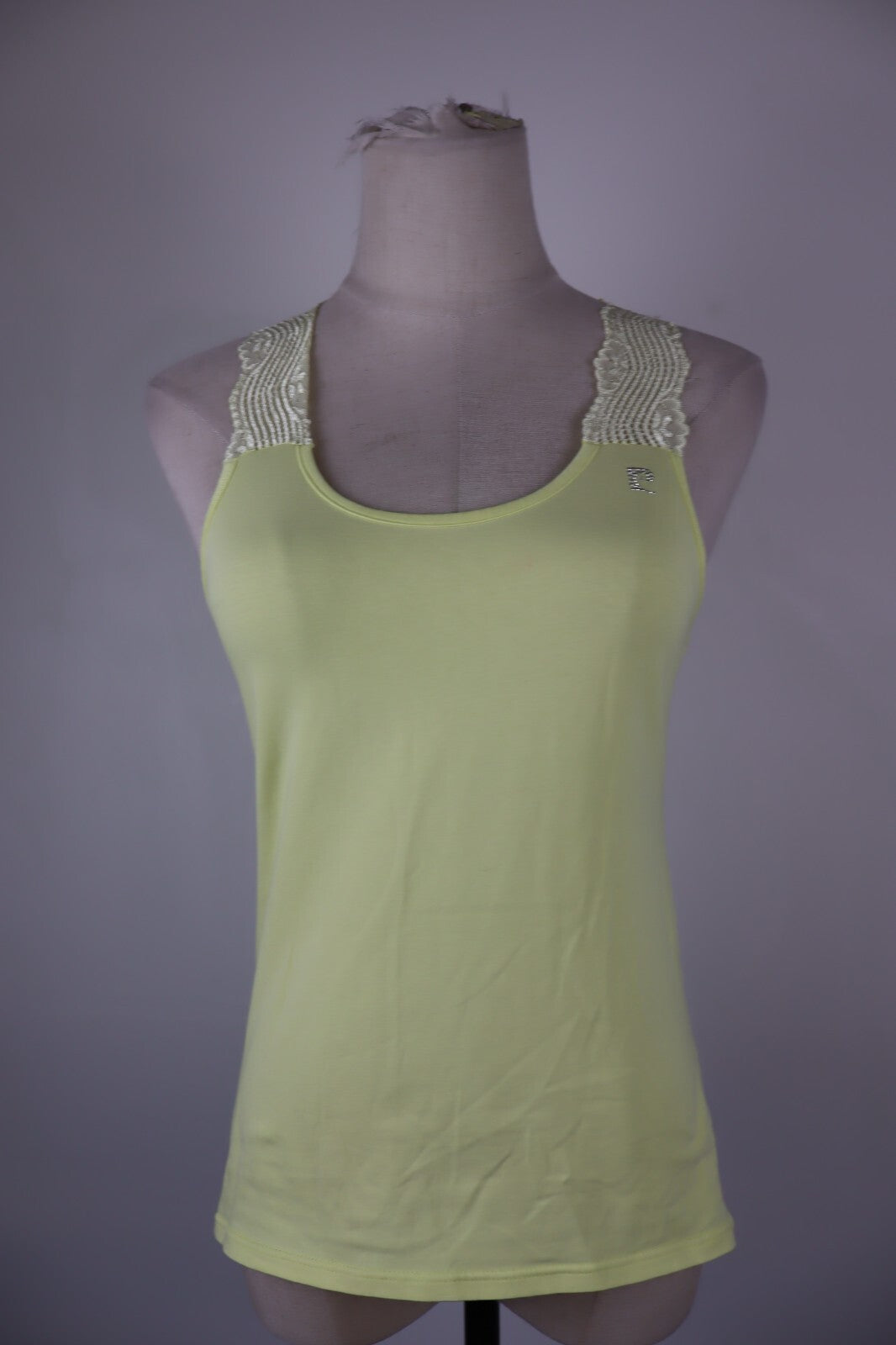 PIERRE CARDIN MAGLIA CANOTTA TOP DONNA TG. M WOMAN CASUAL VINTAGE T-SHIRT