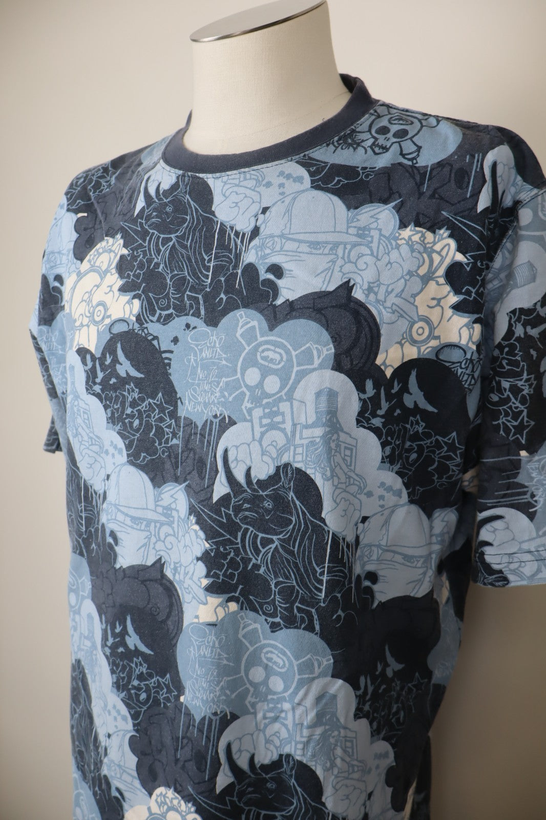 ECKO UNLTD MAGLIA UOMO TG XL MAN T-SHIRT CASUAL VINTAGE COTONE COTTON