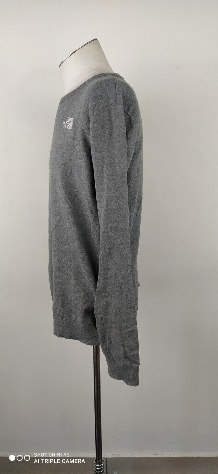 THE NORTH FACE MAGLIONE MAGLIA COTONE VINTAGE UOMO Tg. L SWEATER MAN CASUAL