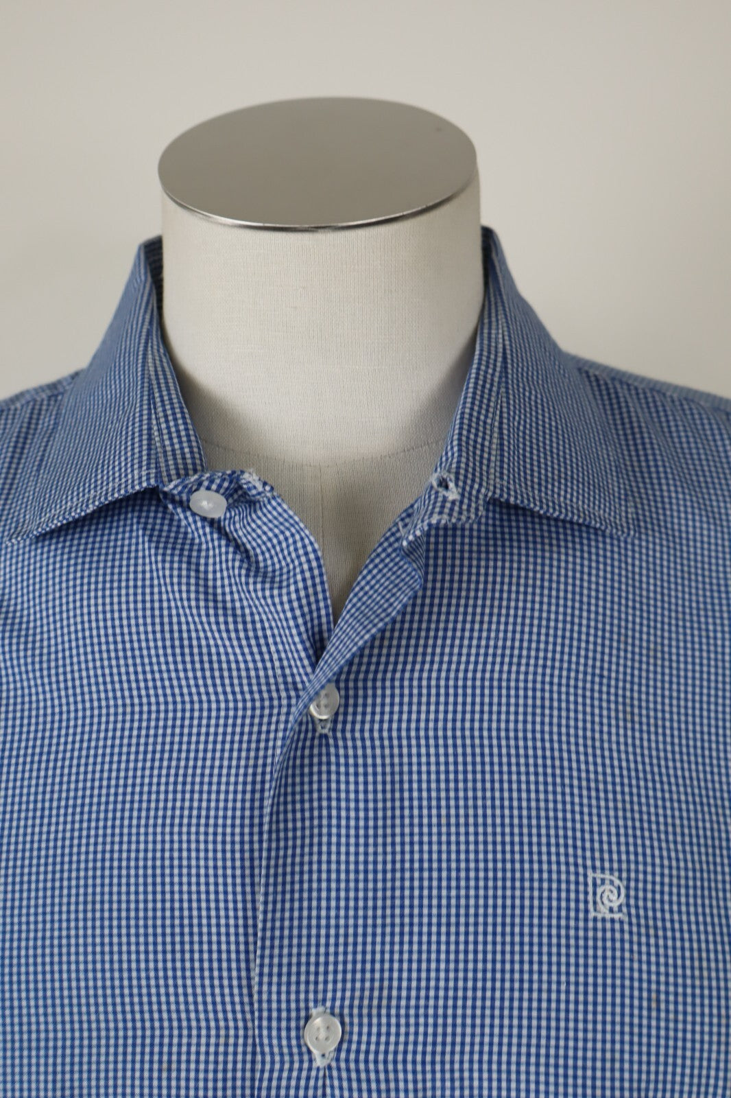 PIERRE CARDIN CAMICIA SHIRT UOMO TG 43 / 44 MAN VINTAGE CASUAL COTONE COTTON
