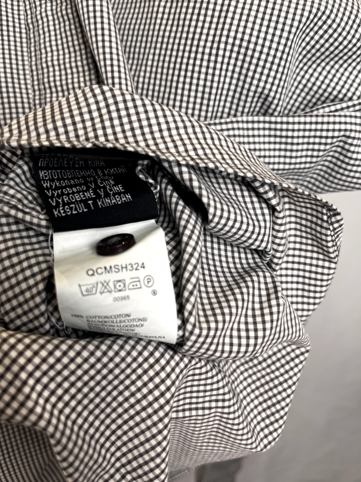 QUIKSILVER CAMICIA UOMO COTONE TG. L  MAN CASUAL VINTAGE SHIRT COTTON