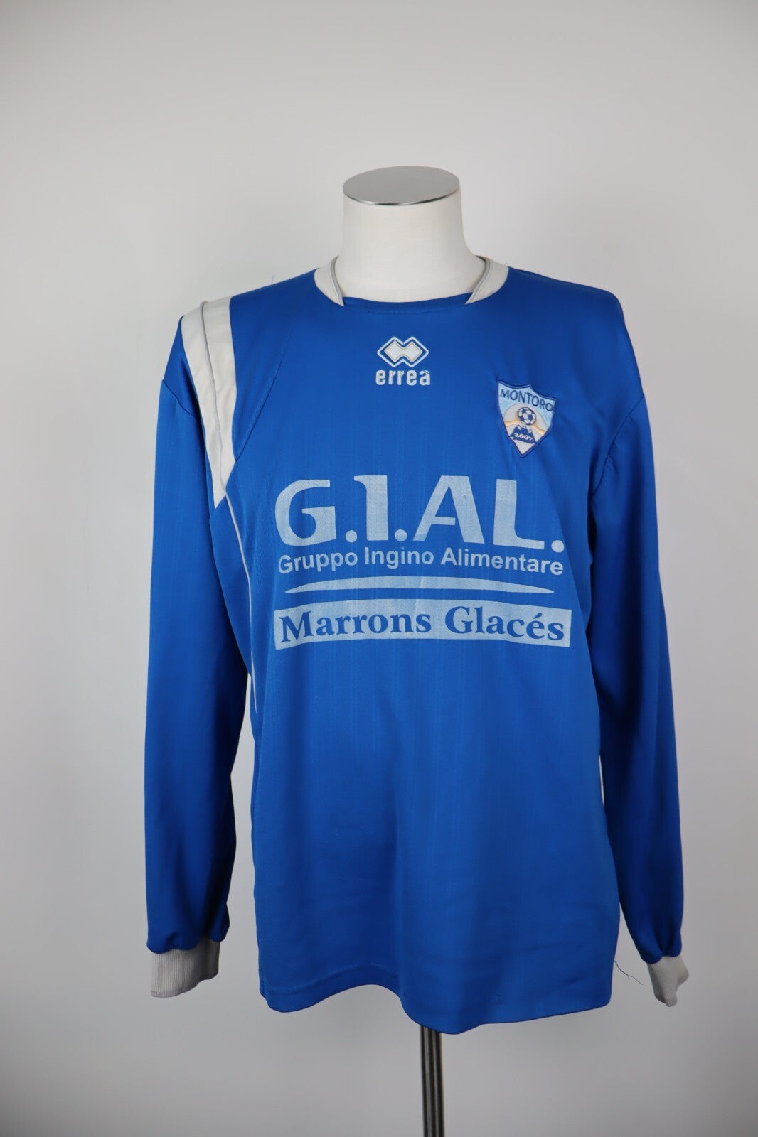 ERREA MONTORO N 8 MAGLIA CALCIO UOMO Tg XL SOCCER TRIKOT MAN JERSEY