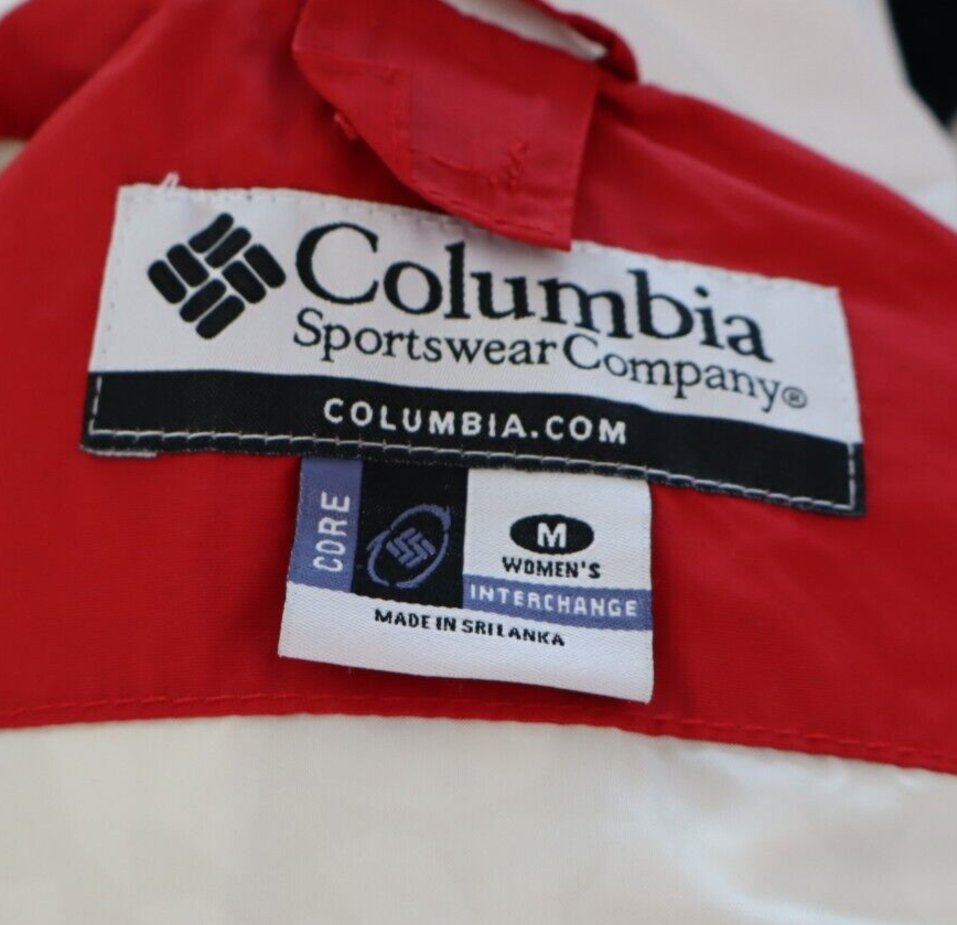 COLUMBIA GIUBBINO TECNICO GIACCA DONNA Tg M WOMAN CASUAL JACKET VINTAGE