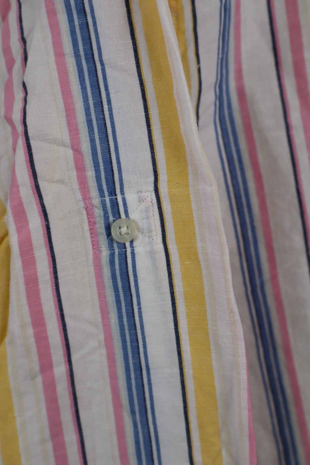 LAUREN RALPH LAUREN CAMICIA DONNA TG. 1X WOMAN SHIRT CASUAL VINTAGE COTONE LINO
