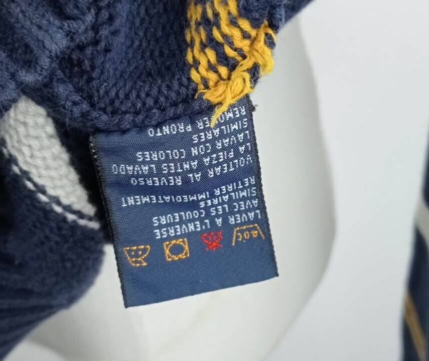 TOMMY HILFIGER MAGLIONE UOMO Tg. L MAN SWEATER CASUAL VINTAGE COTONE COTTON