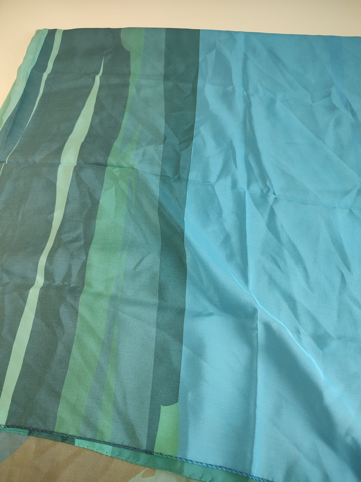 OMOBONO FOULARD 100% SILK SETA SCARVES SCARF SQUARE MADE ITALY