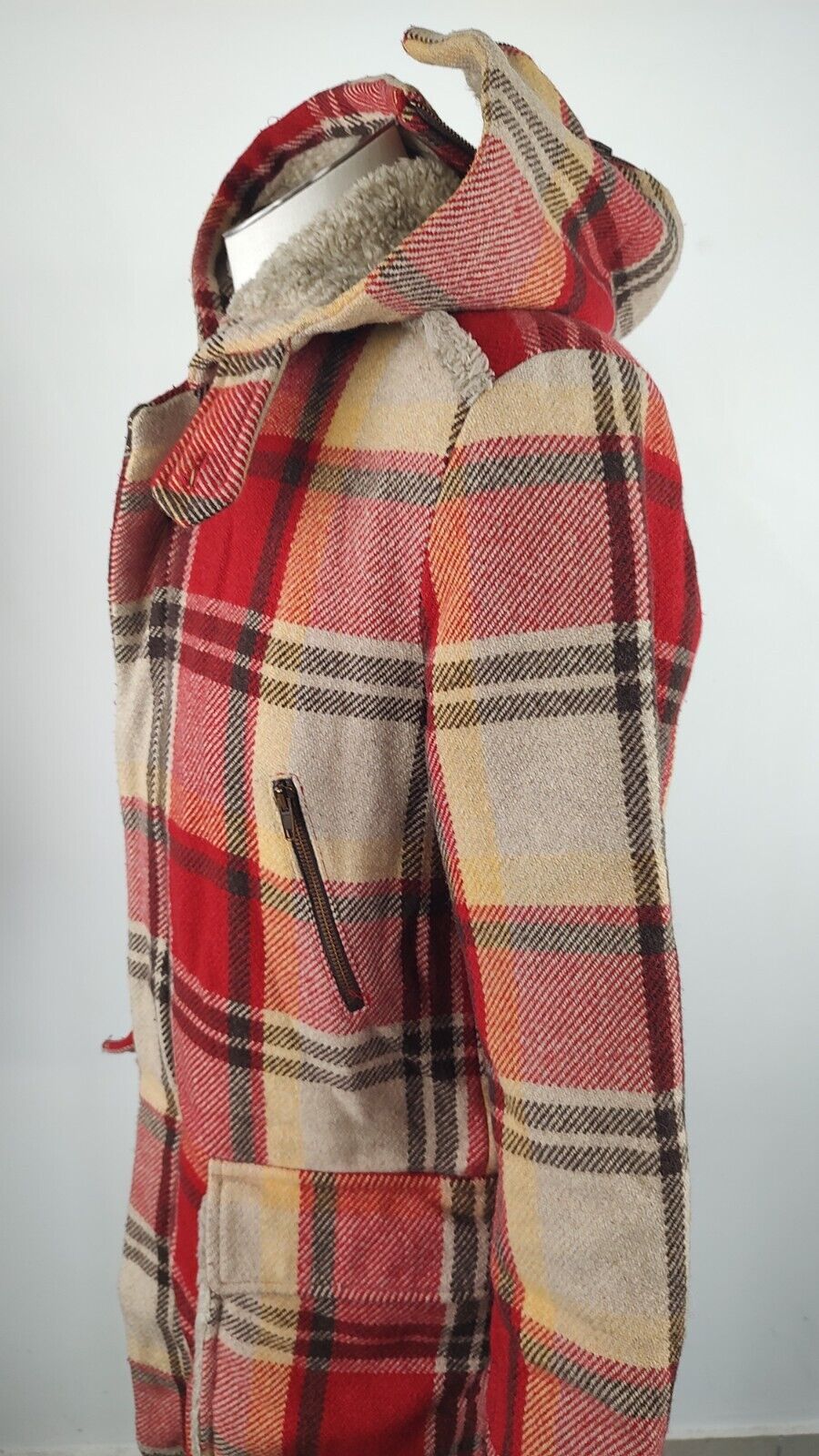 UNLIMITED CAPPOTTO COAT LANA GIUBBINO IMBOTTITO UOMO S MAN JACKET CASUAL VINTAGE