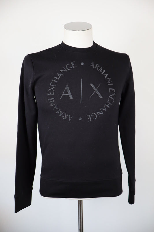 AX ARMANI EXCHANGE FELPA UOMO Tg XS MAN SPORT JACKET SWEATSHIRT VINTAGE