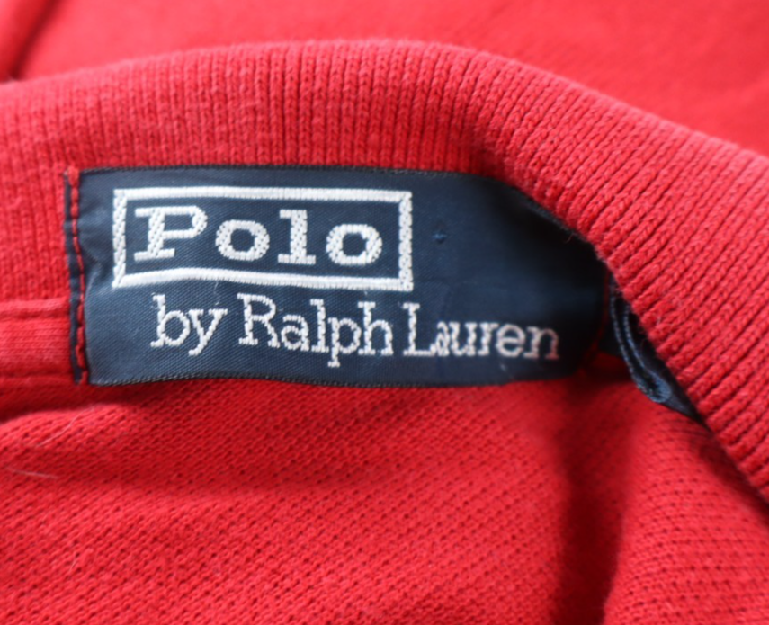 RALPH LAUREN MAGLIA POLO UOMO COTONE TG XL MAN COTTON SHIRT CASUAL VINTAGE LOGO