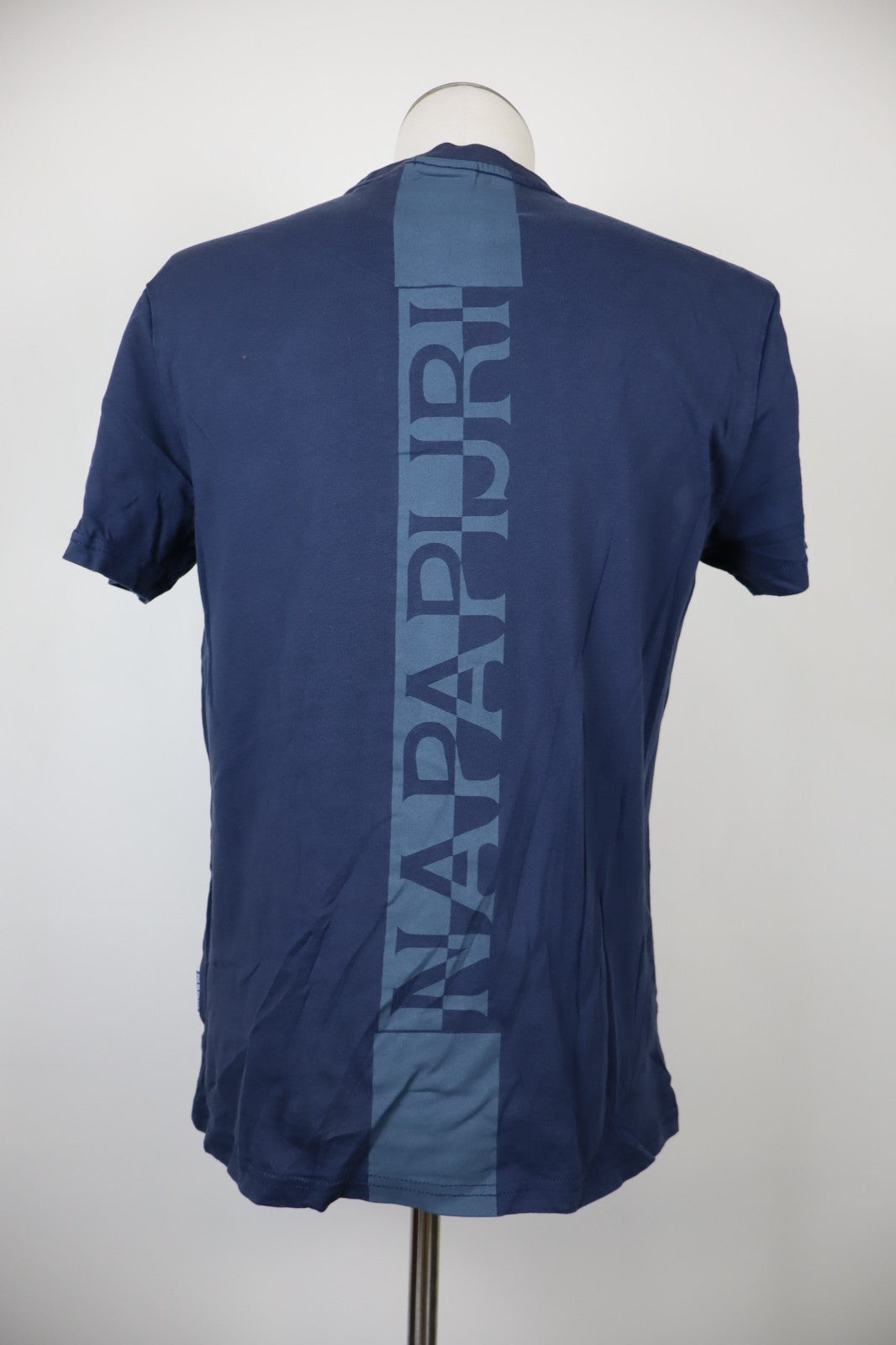 NAPAPIJRI MAGLIA UOMO TG. L MAN T-SHIRT VINTAGE CASUAL COTONE COTTON LOGO