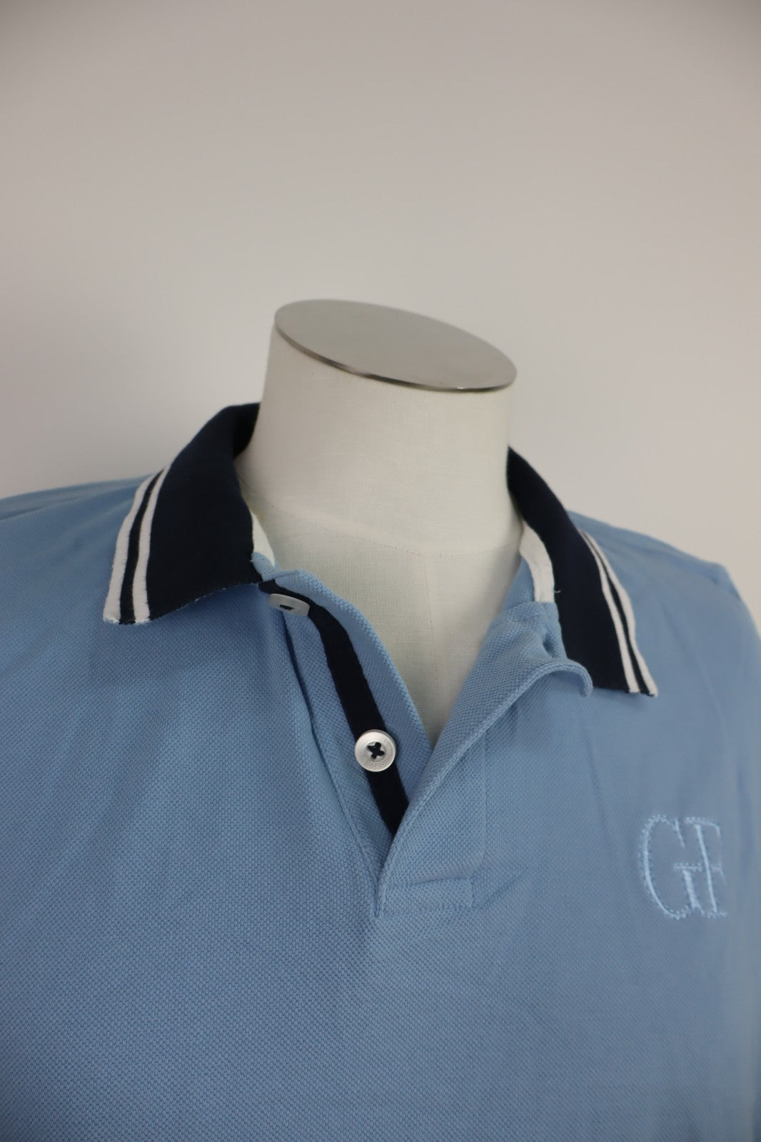 GIANFRANCO FERRE' JEANS MAGLIA POLO UOMO TG. 50 MAN T-SHIRT CASUAL VINTAGE LOGO