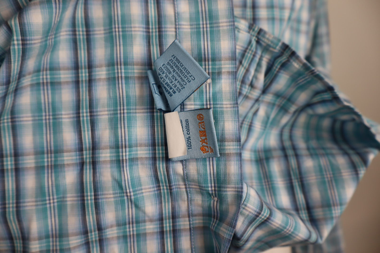 HARMONT & BLAINE CAMICIA SHIRT UOMO Tg M MAN VINTAGE CASUAL COTONE