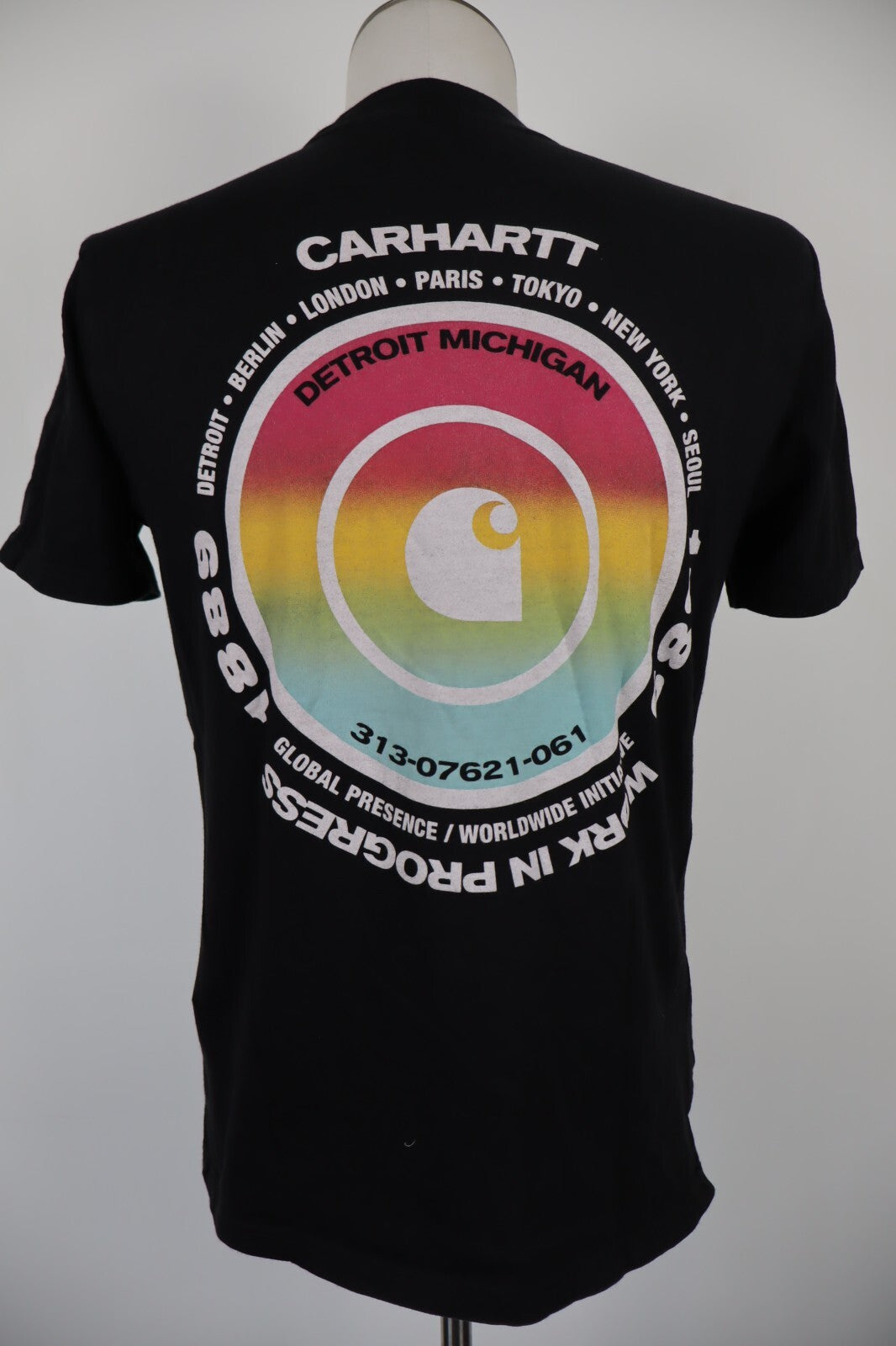 CARHARTT  MAGLIA UOMO COTONE TG S MAN COTTON T-SHIRT CASUAL VINTAGE