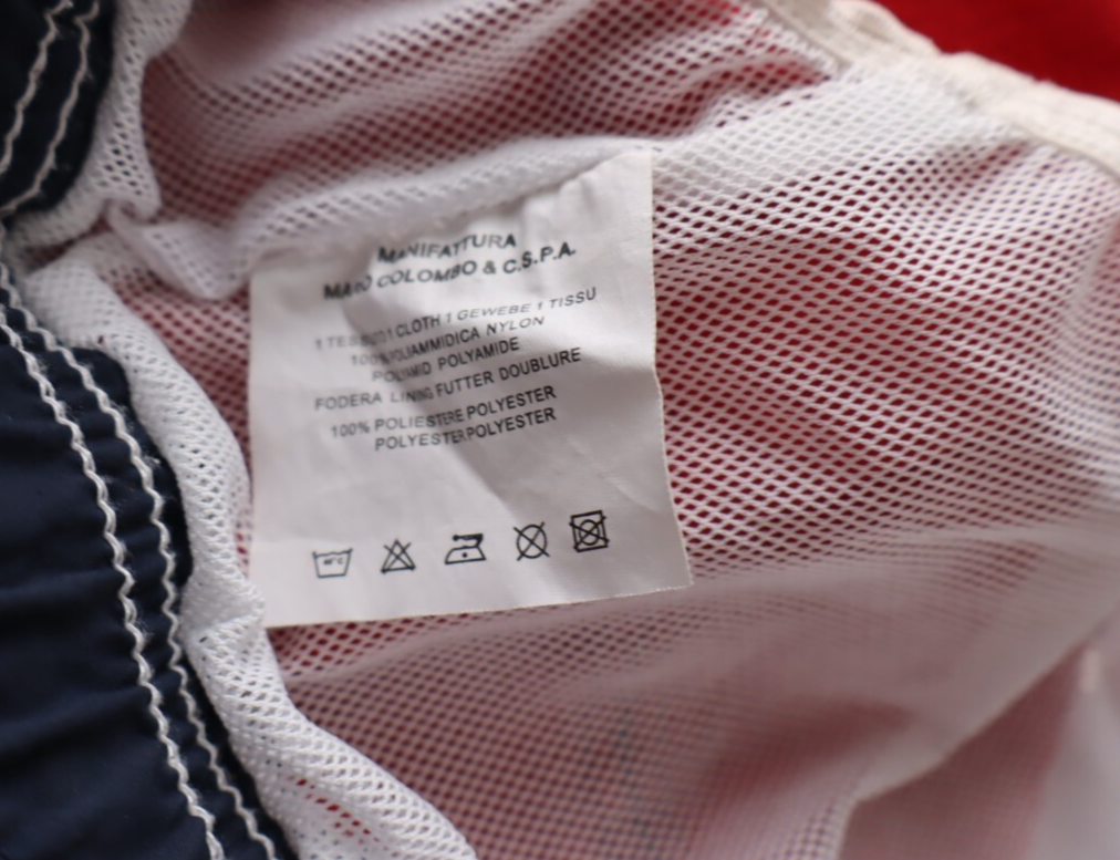 COLMAR COSTUME PANTALONCINO MARE UOMO TG 56 MEN SWIMSUIT VINTAGE CASUAL