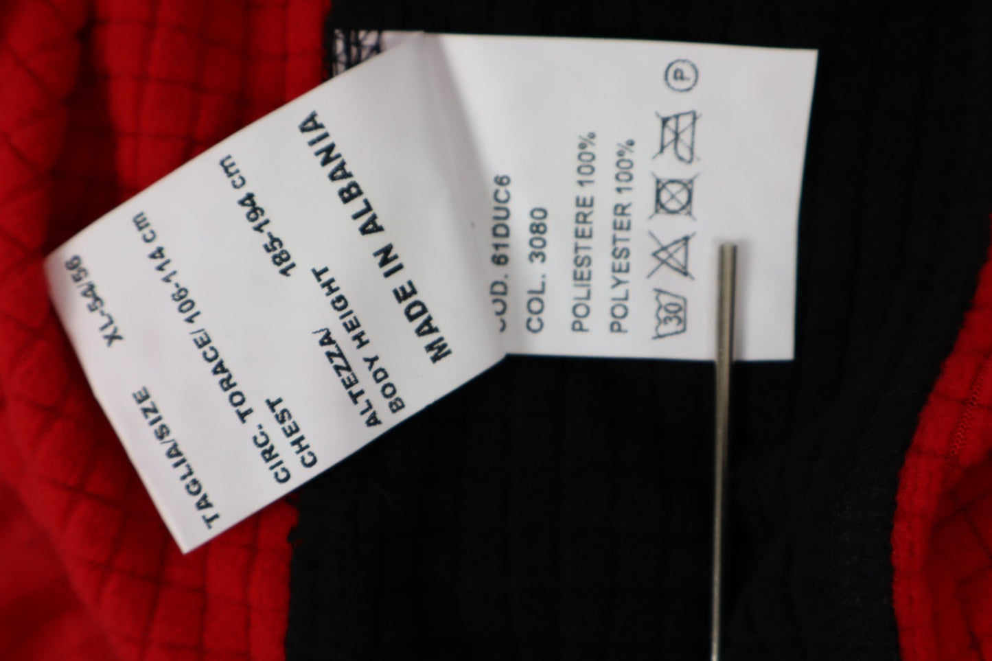 DUCATI UOMO Tg XL MAN SPORT CASUAL VINTAGE COTONE GILET GIUBBINO JACKET WITH TAG