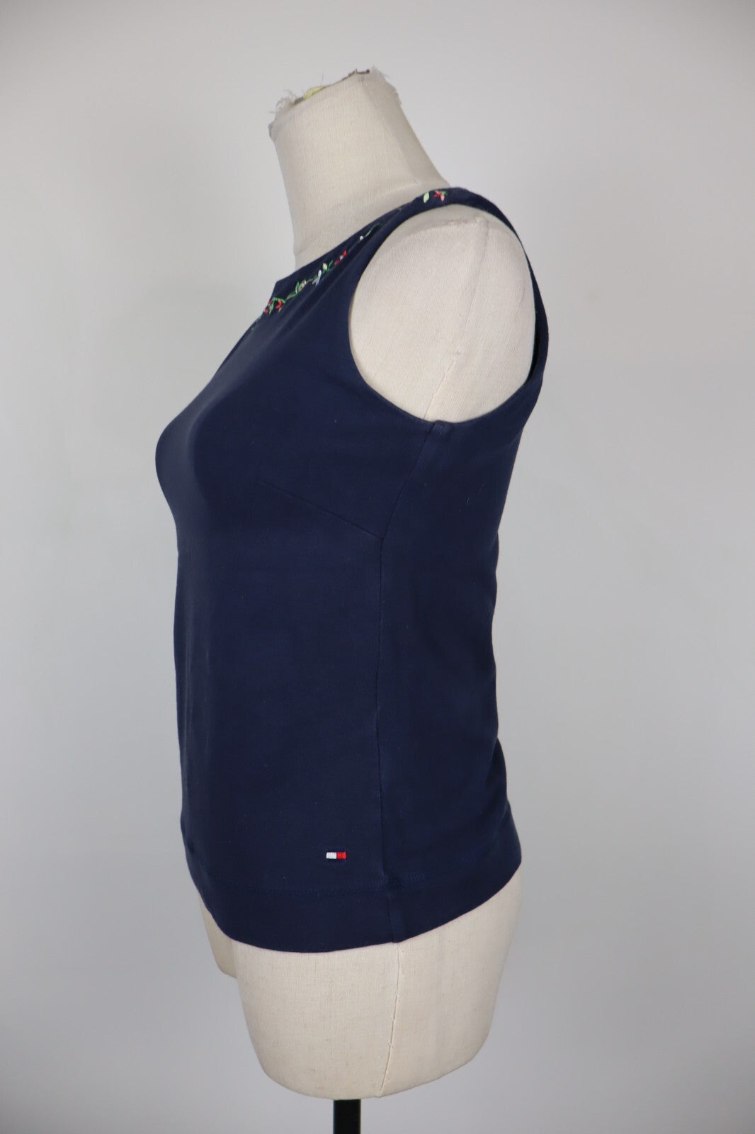 TOMMY HILFIGER MAGLIA DONNA TG. S WOMAN CASUAL VINTAGE T-SHIRT TOP COTONE