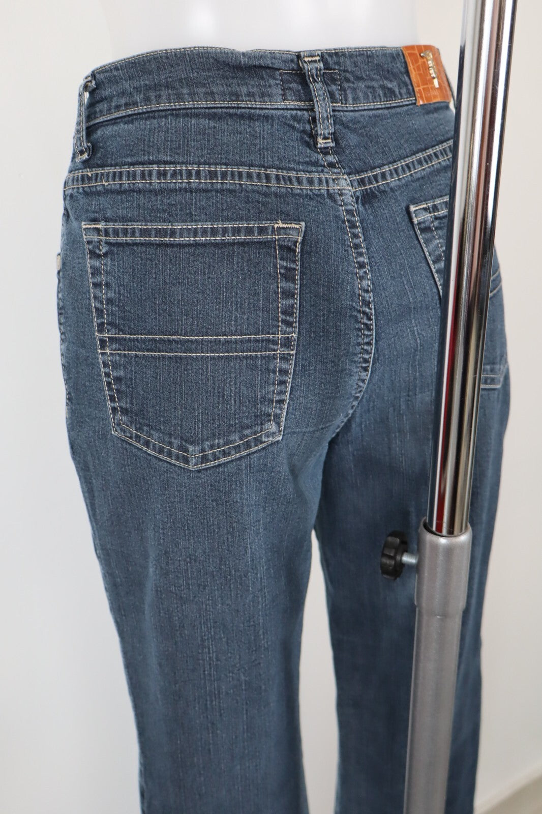 TRUSSARDI PANTALONE CASUAL DONNA TG W29 WOMAN VINTAGE PANTS DENIM