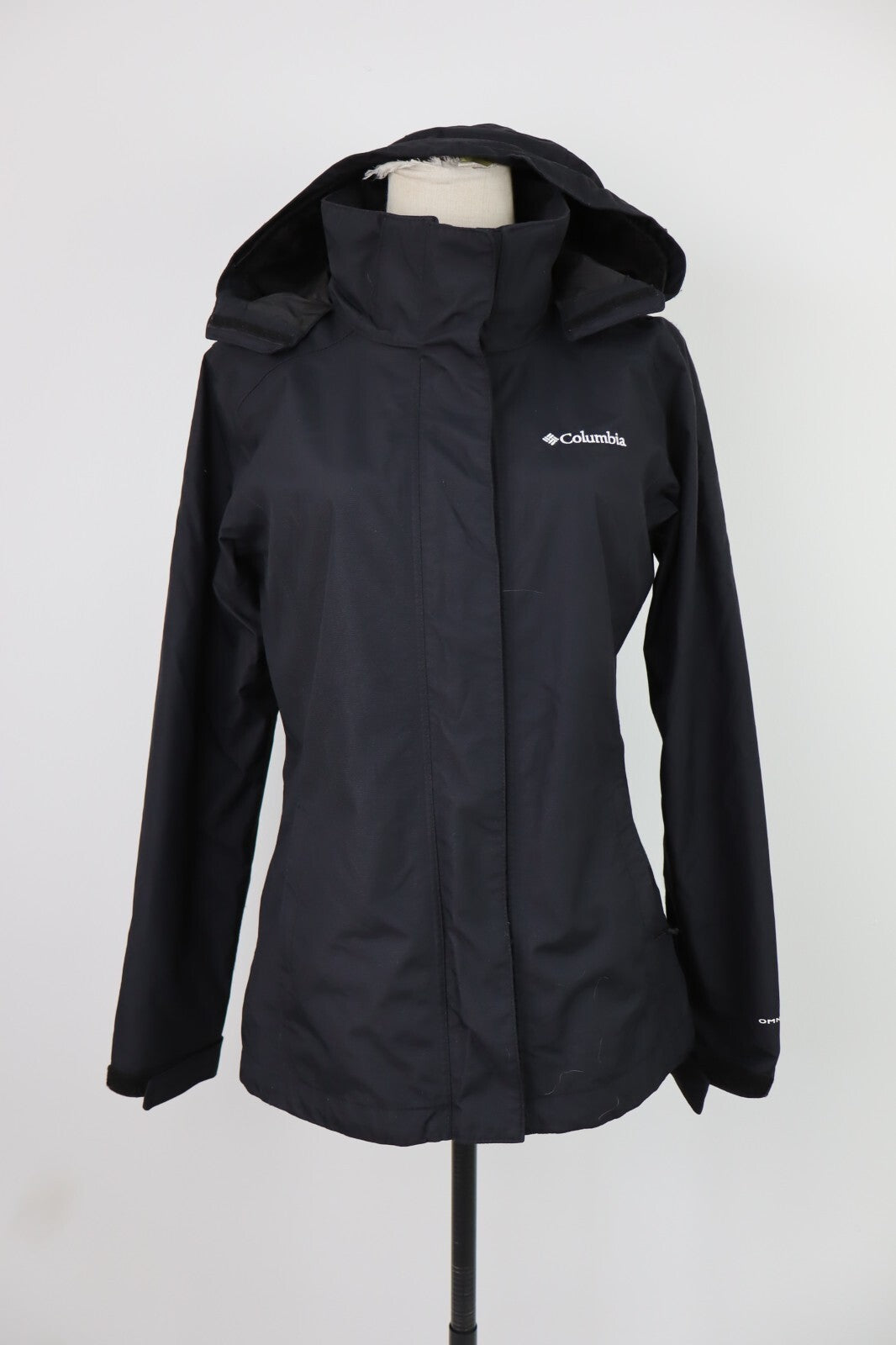 COLUMBIA GIUBBINO IMPERMEABILE WATERPROOF DONNA TG M WOMAN JACKET CASUAL VINTAGE