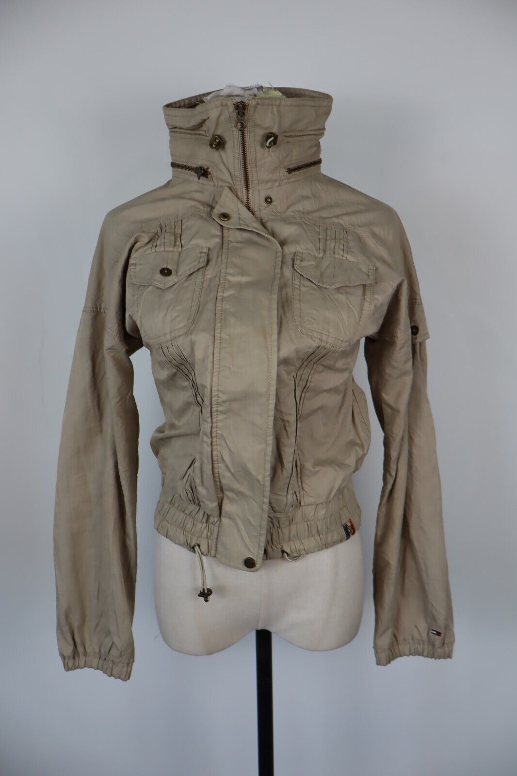 TOMMY HILFIGER GIUBBINO DONNA TG XS WOMAN JACKET CASUAL VINTAGE GIACCA