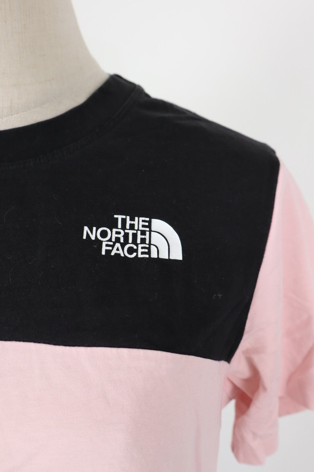 THE NORTH FACE MAGLIA DONNA TG S WOMAN CASUAL VINTAGE CROP TOP T-SHIRT COTONE