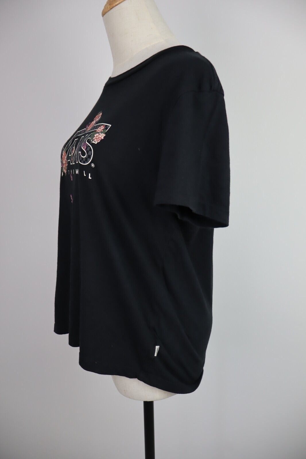 VANS MAGLIA DONNA TG. L WOMAN CASUAL VINTAGE TOP T-SHIRT