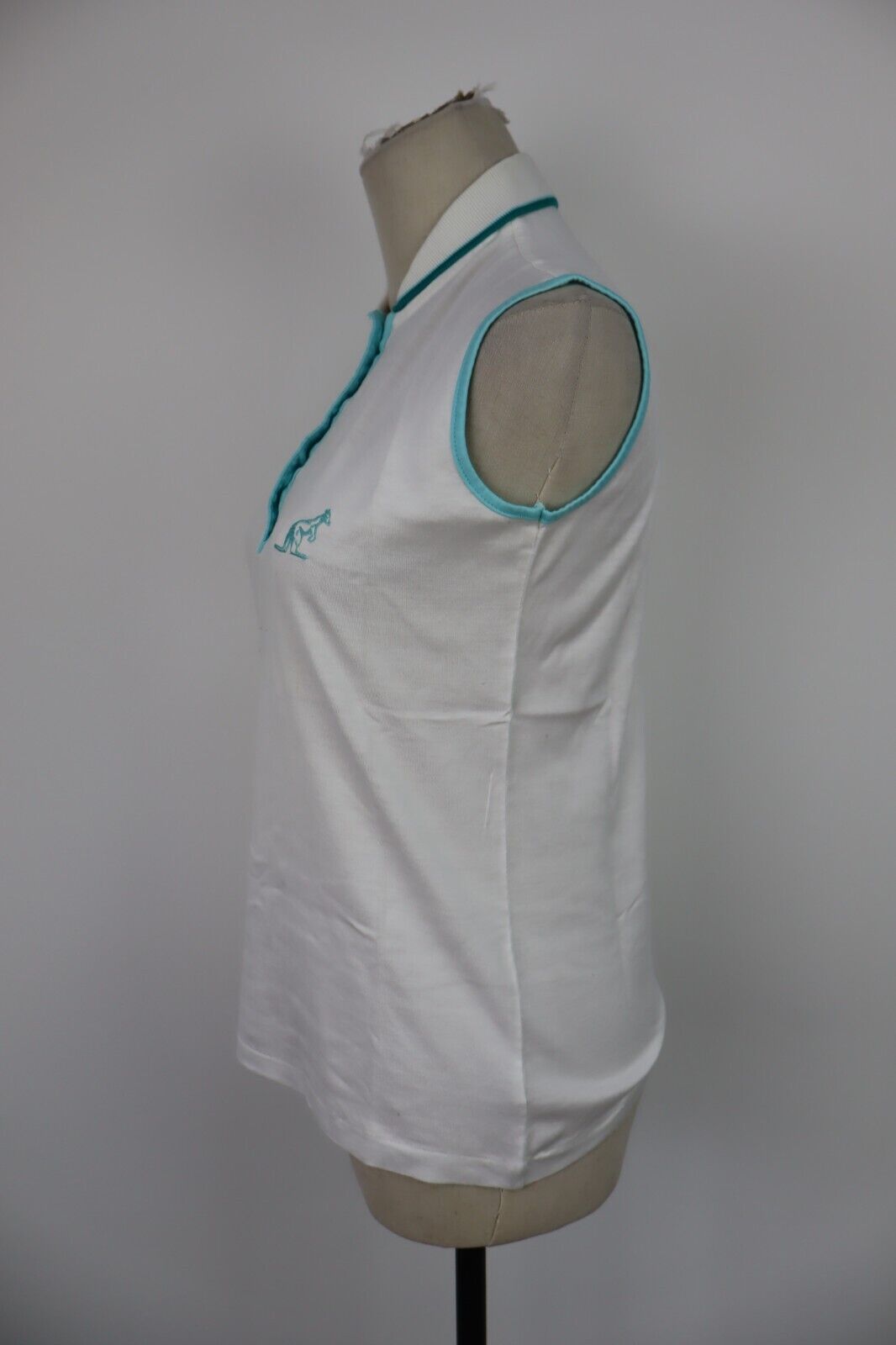 AUSTRALIAN POLO SMANICATA MAGLIA DONNA TG. 41 WOMAN SHIRT CASUAL VINTAGE