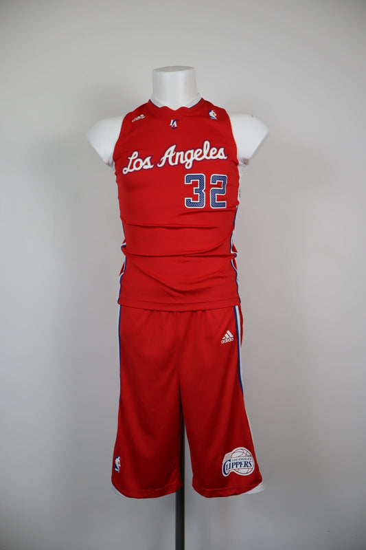 ADIDAS NBA 32 GRIFFIN LA CLIPPERS COMPLETO BASKET JERSEY SPORT NBA 13/14 RAGAZZO