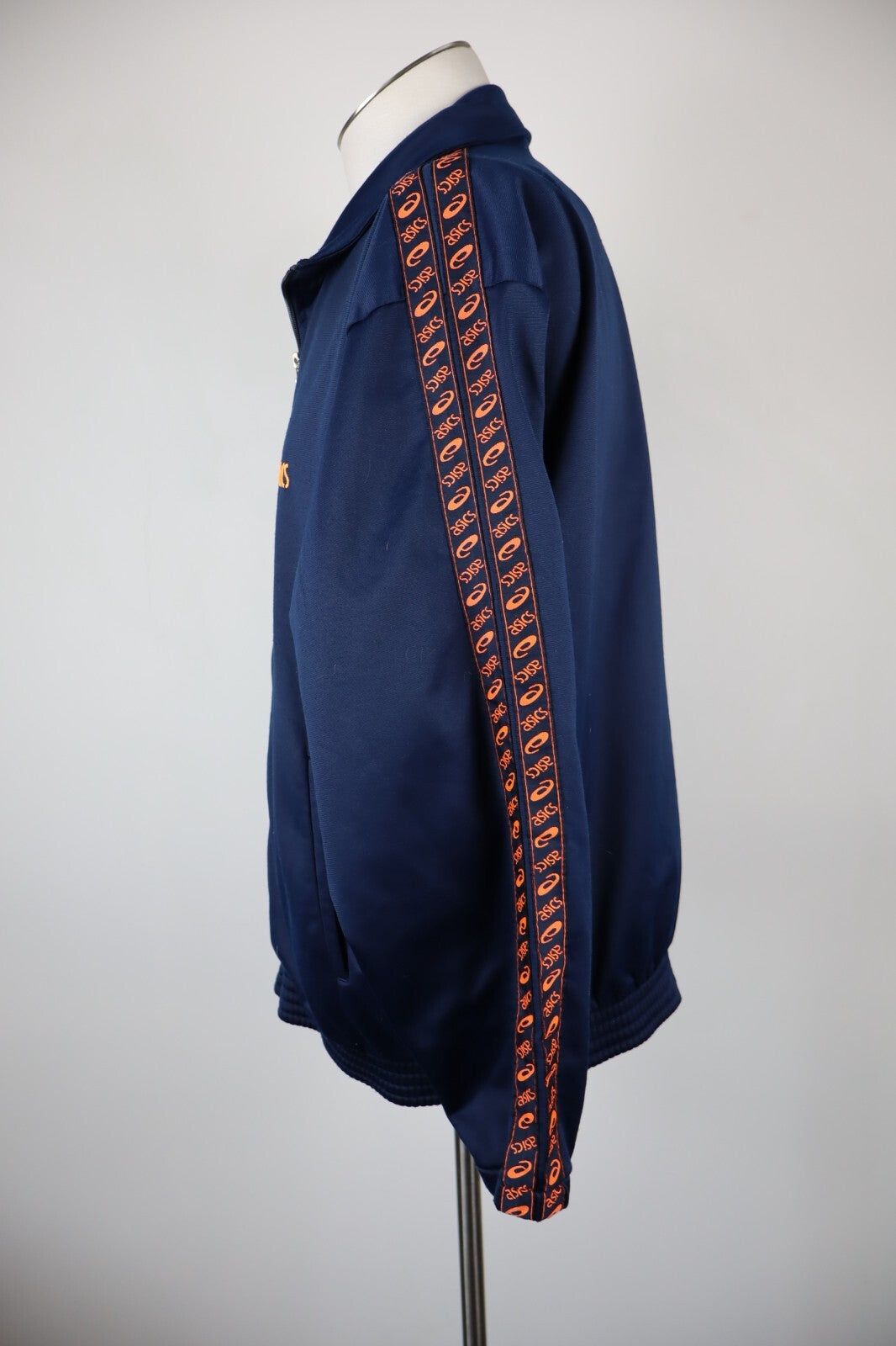 ASICS GIACCA SPORTIVA UOMO Tg. L MAN VINTAGE CASUAL SPORT JACKET