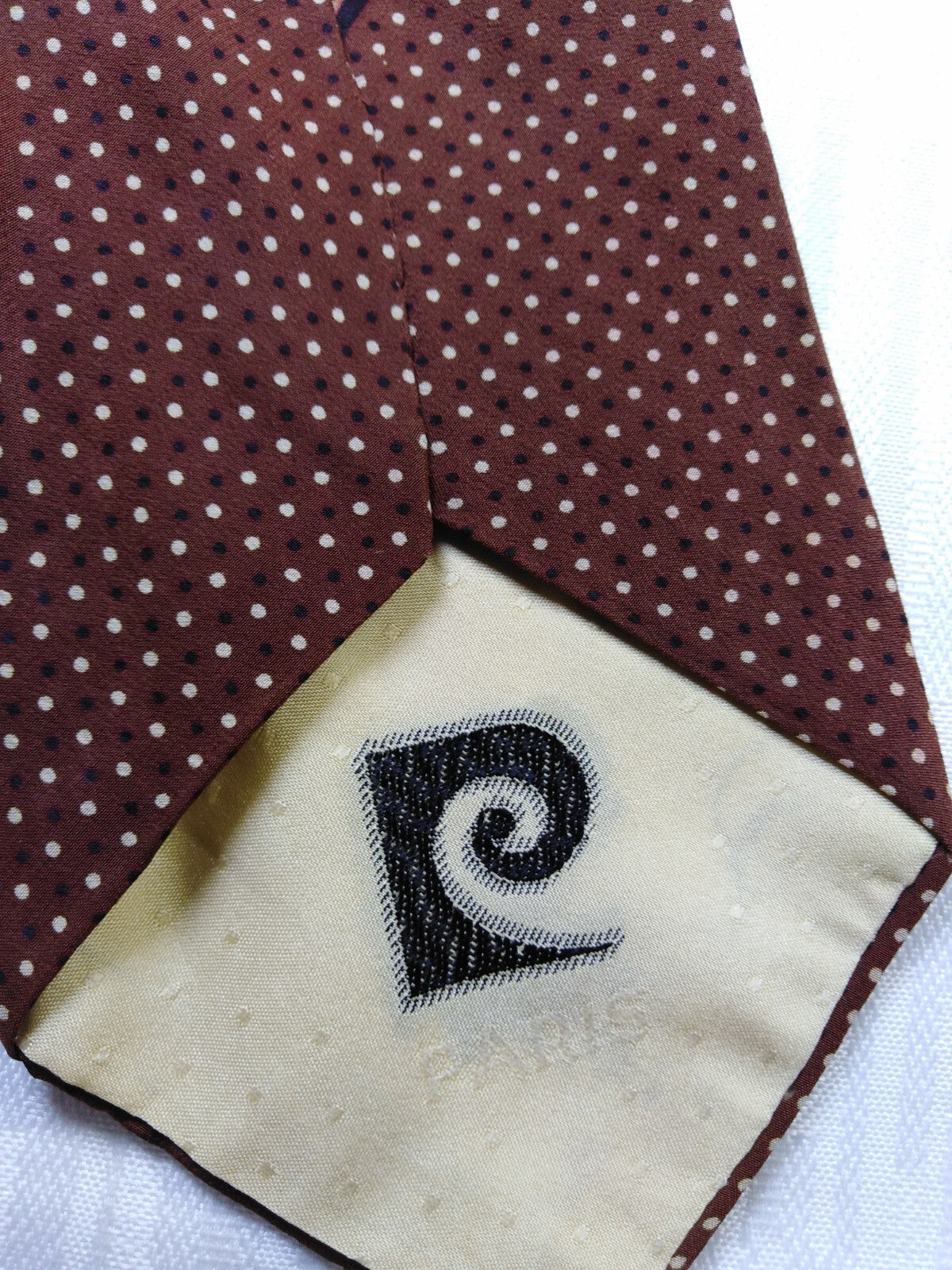 PIERRE CARDIN 100% SILK TIE SETA CRAVATTA NECKTIE MADE IN ITALY CLASSIC
