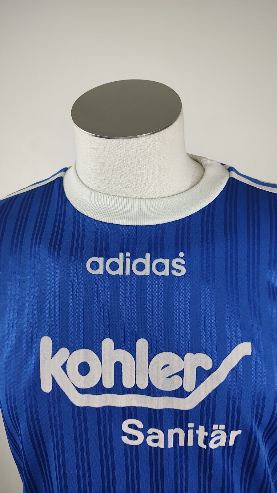 ADIDAS KOHLER N. 2 MAGLIA CALCIO UOMO Tg 16 SOCCER MAN JERSEY MADE IN UK